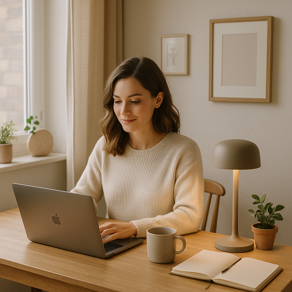 How to Create the Perfect Work-From-Home Setup with Soft Lighting