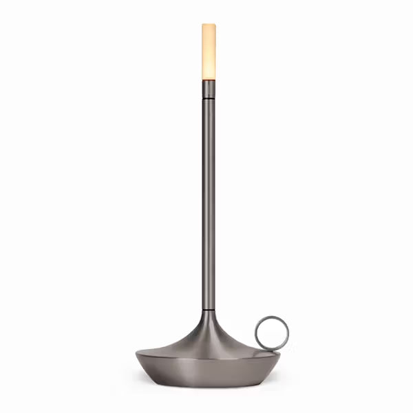 CandleGlow™ Minimalist Rechargeable Table Lamp | Candlelight Effect | Touch Control | Waterproof | USB-C Portable Light