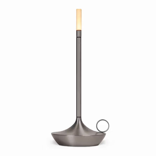 CandleGlow™ Minimalist Rechargeable Table Lamp | Candlelight Effect | Touch Control | Waterproof | USB-C Portable Light