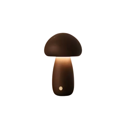 Wooden Mushroom Lamp – Braylen Glow