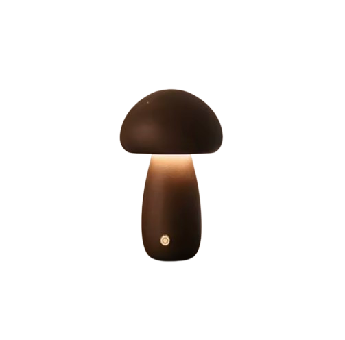 Wooden Mushroom Lamp – Braylen Glow