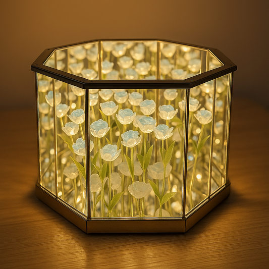 DIY Tulip Mirror Cube Lamp – Braylen Glow