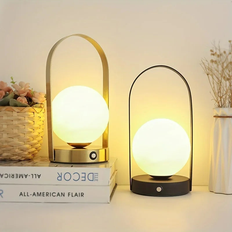 Aurora Lantern™ – Rechargeable Touch Table Lamp – Braylen Glow