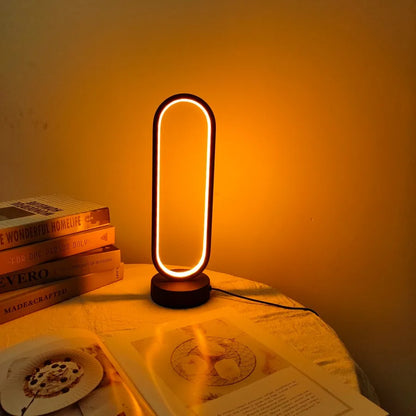 Modern Loop LED Table Lamp – Braylen Glow
