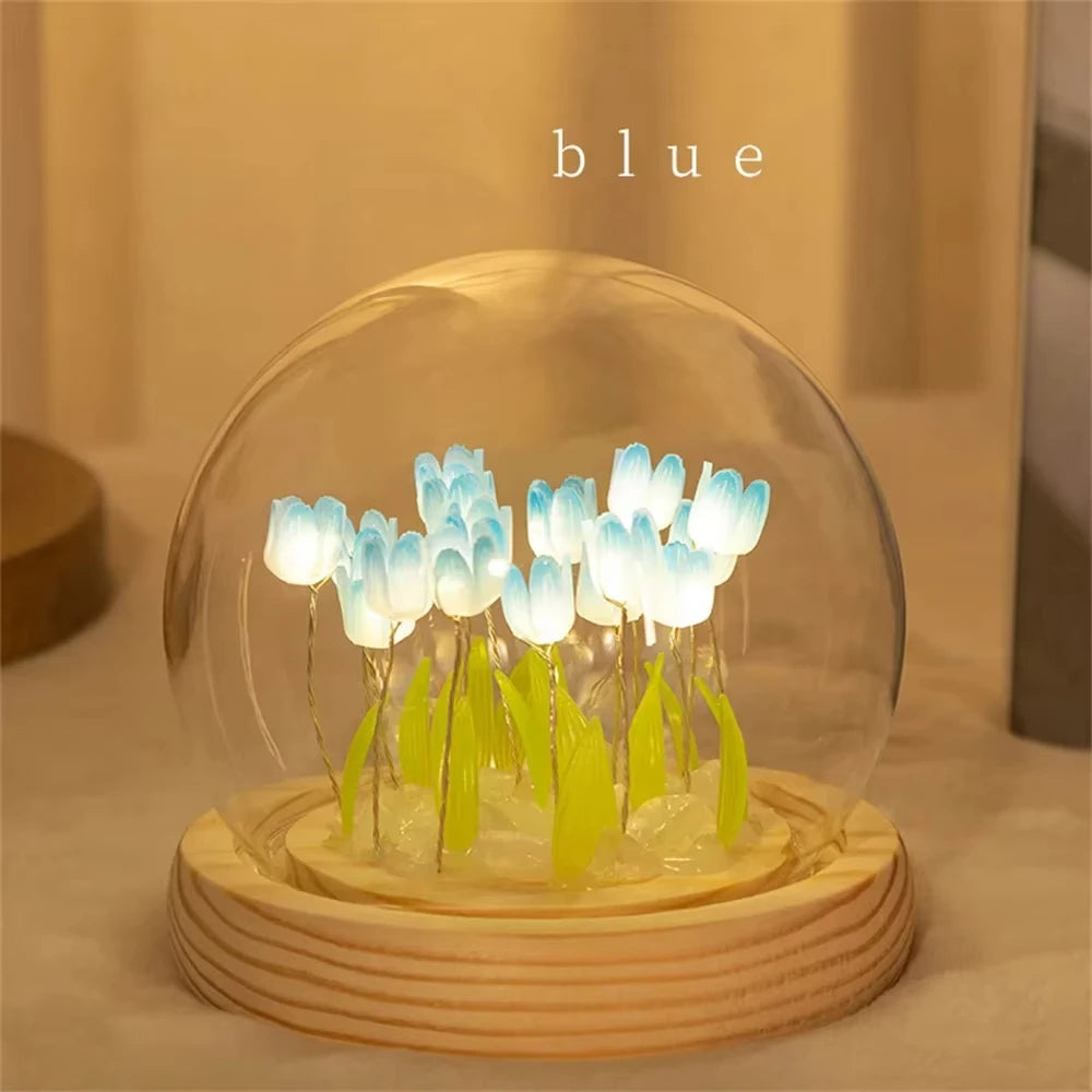 BloomAura™ – Enchanted Tulip Dome Light – Braylen Glow