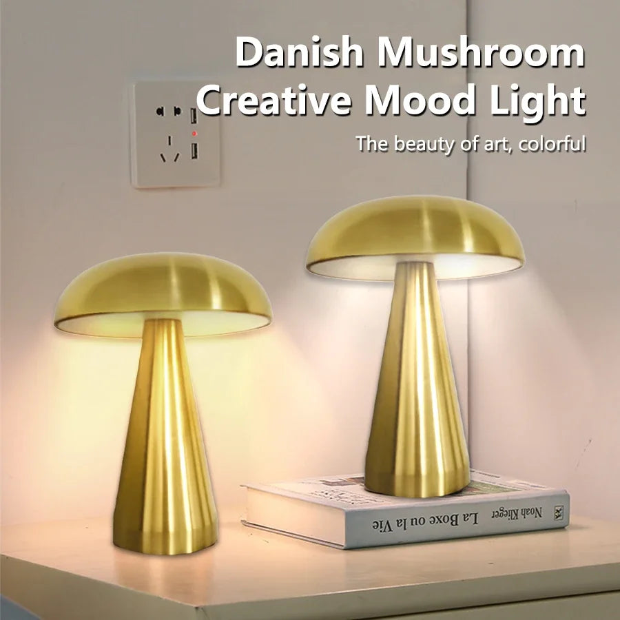 Glow Mushroom Touch Lamp – Braylen Glow
