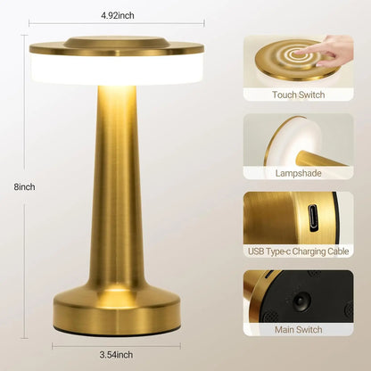 AuroraTouch™ – Luxe Ambient LED Table Lamp