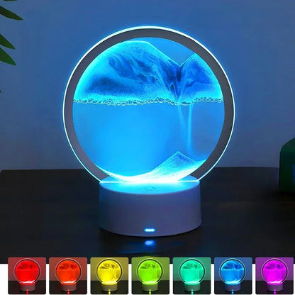 SerenitySand™ – 3D LED Quicksand Ambient Lamp – Braylen Glow