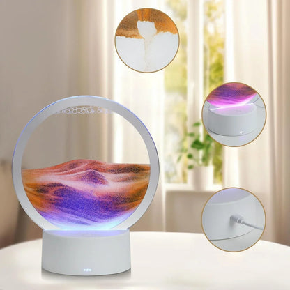 SerenitySand™ – 3D LED Quicksand Ambient Lamp – Braylen Glow