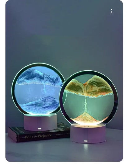 SerenitySand™ – 3D LED Quicksand Ambient Lamp – Braylen Glow
