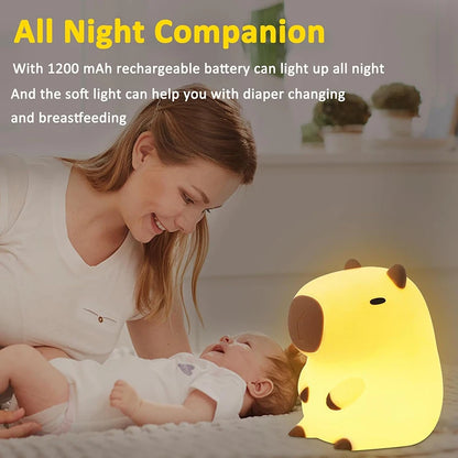 CapyGlow™ – The Gentle Night Companion – Braylen Glow