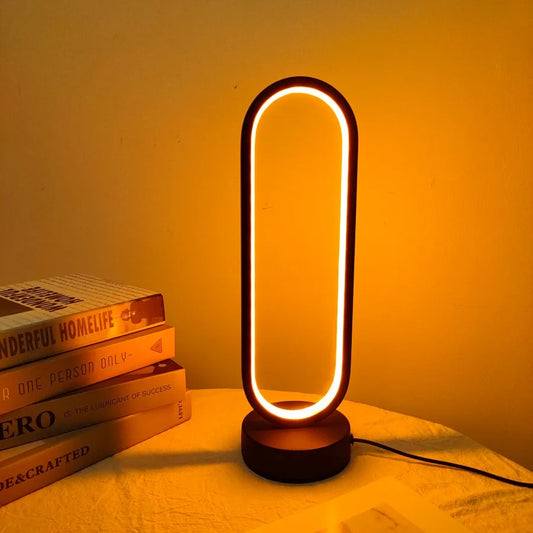 Modern Loop LED Table Lamp – Braylen Glow