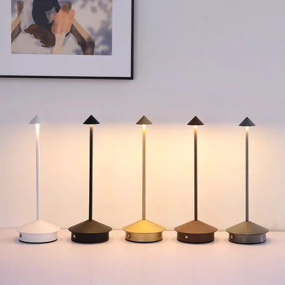 SleekTouch™ – Elegant Rechargeable LED Desk Lamp – Braylen Glow