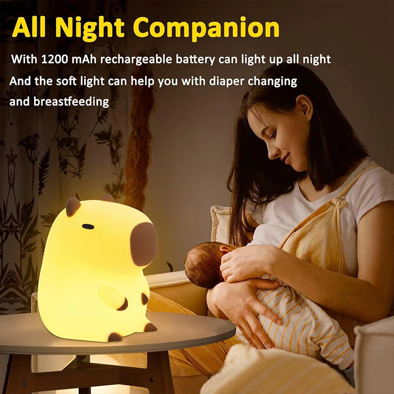 CapyGlow™ – The Gentle Night Companion – Braylen Glow