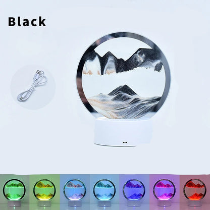 SerenitySand™ – 3D LED Quicksand Ambient Lamp – Braylen Glow
