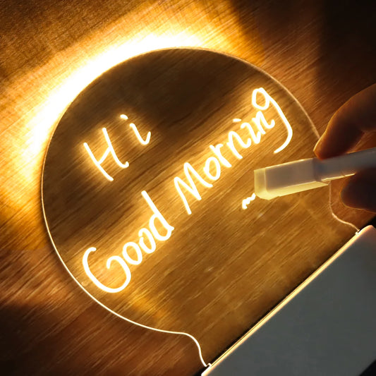 GlowNote™ – Personalised Message Board Lamp – Braylen Glow