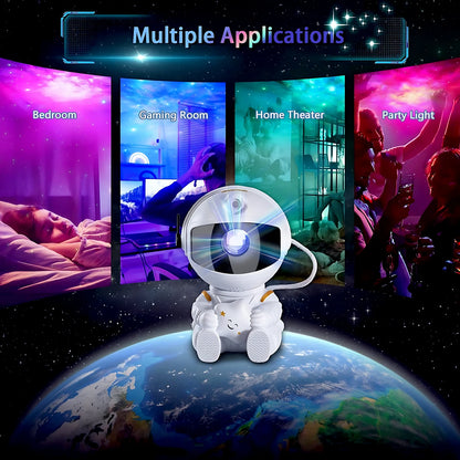 AstroDreamer™ – Galaxy Star Projector Lamp – Braylen Glow