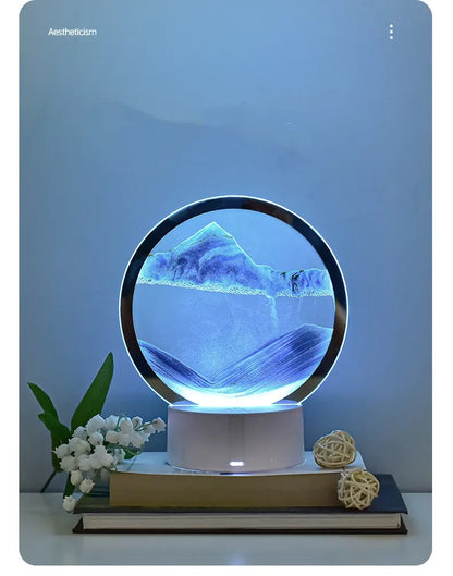 SerenitySand™ – 3D LED Quicksand Ambient Lamp – Braylen Glow