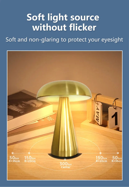 Glow Mushroom Touch Lamp – Braylen Glow