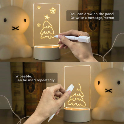 GlowNote™ – Personalised Message Board Lamp – Braylen Glow