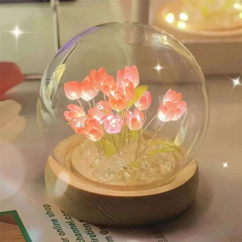 BloomAura™ – Enchanted Tulip Dome Light – Braylen Glow