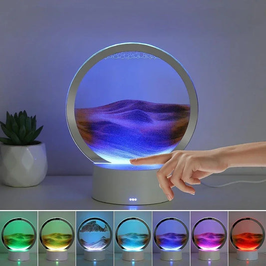 SerenitySand™ – 3D LED Quicksand Ambient Lamp – Braylen Glow