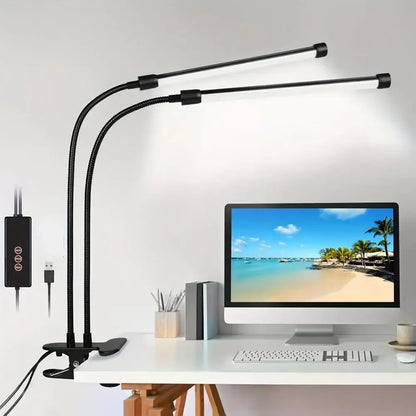 Ultra-Flexible LED Clip Desk Lamp – Braylen Glow