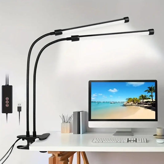 Ultra-Flexible LED Clip Desk Lamp – Braylen Glow