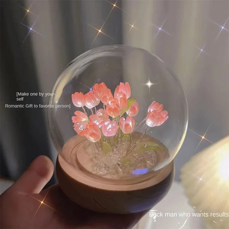 BloomAura™ – Enchanted Tulip Dome Light – Braylen Glow