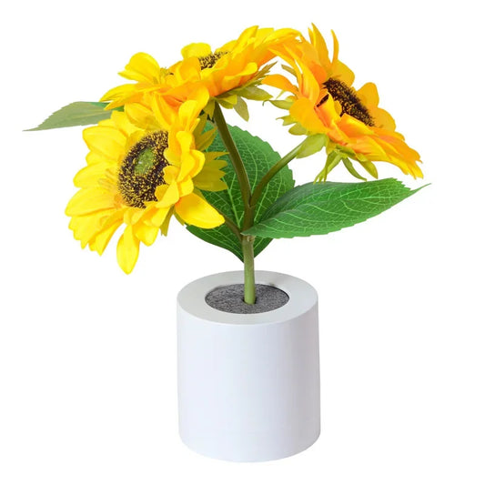 BloomGlow™ – USB Rechargeable Floral Table Lamp – Braylen Glow