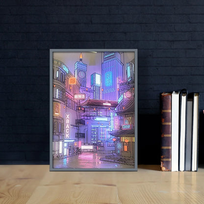Skyline Dreamlight™ – Urban Glow Frame Lamp – Braylen Glow