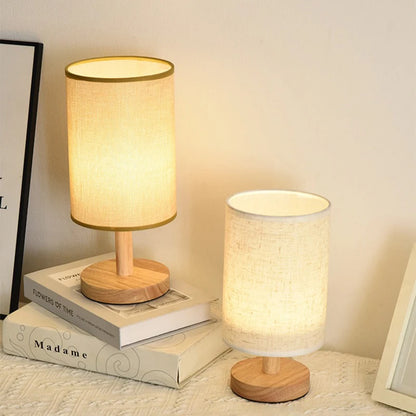 Minimalist Bamboo Table Lamp – Braylen Glow