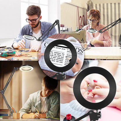 5X Magnifying Desk Lamp – Braylen Glow