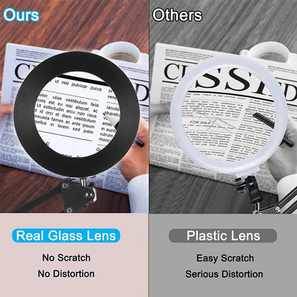 5X Magnifying Desk Lamp – Braylen Glow
