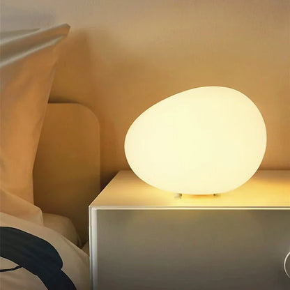 PebbleGlow™ – Minimalist LED Bedside Lamp – Braylen Glow