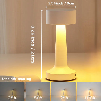 Minimalist Touch Control Metal Table Lamp – Braylen Glow