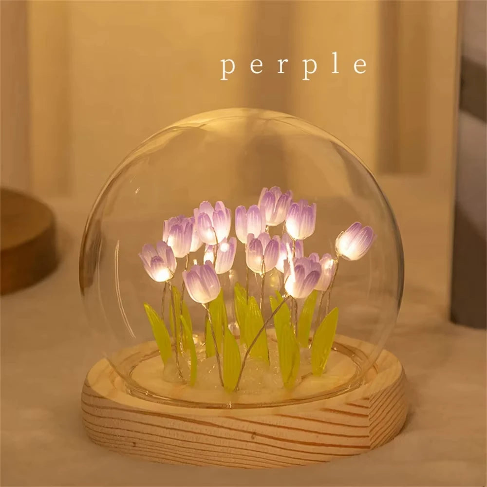 BloomAura™ – Enchanted Tulip Dome Light – Braylen Glow