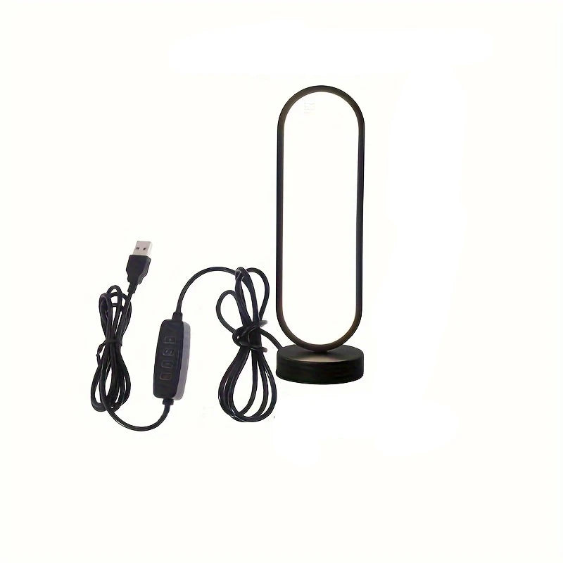 Modern Loop LED Table Lamp – Braylen Glow