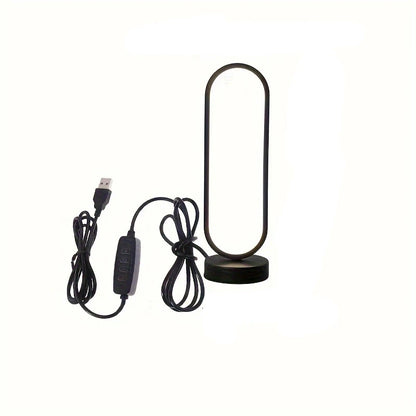 Modern Loop LED Table Lamp – Braylen Glow