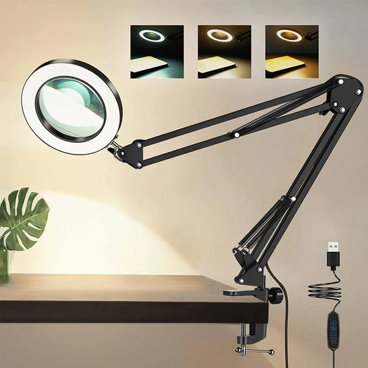 5X Magnifying Desk Lamp – Braylen Glow