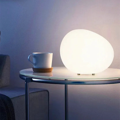 PebbleGlow™ – Minimalist LED Bedside Lamp – Braylen Glow