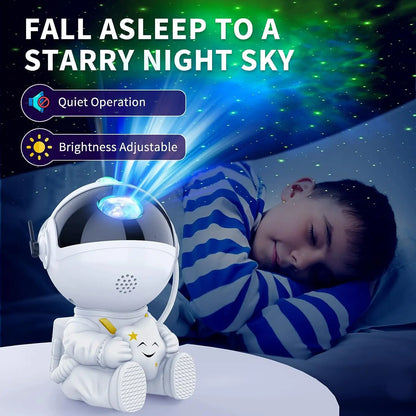 AstroDreamer™ – Galaxy Star Projector Lamp – Braylen Glow