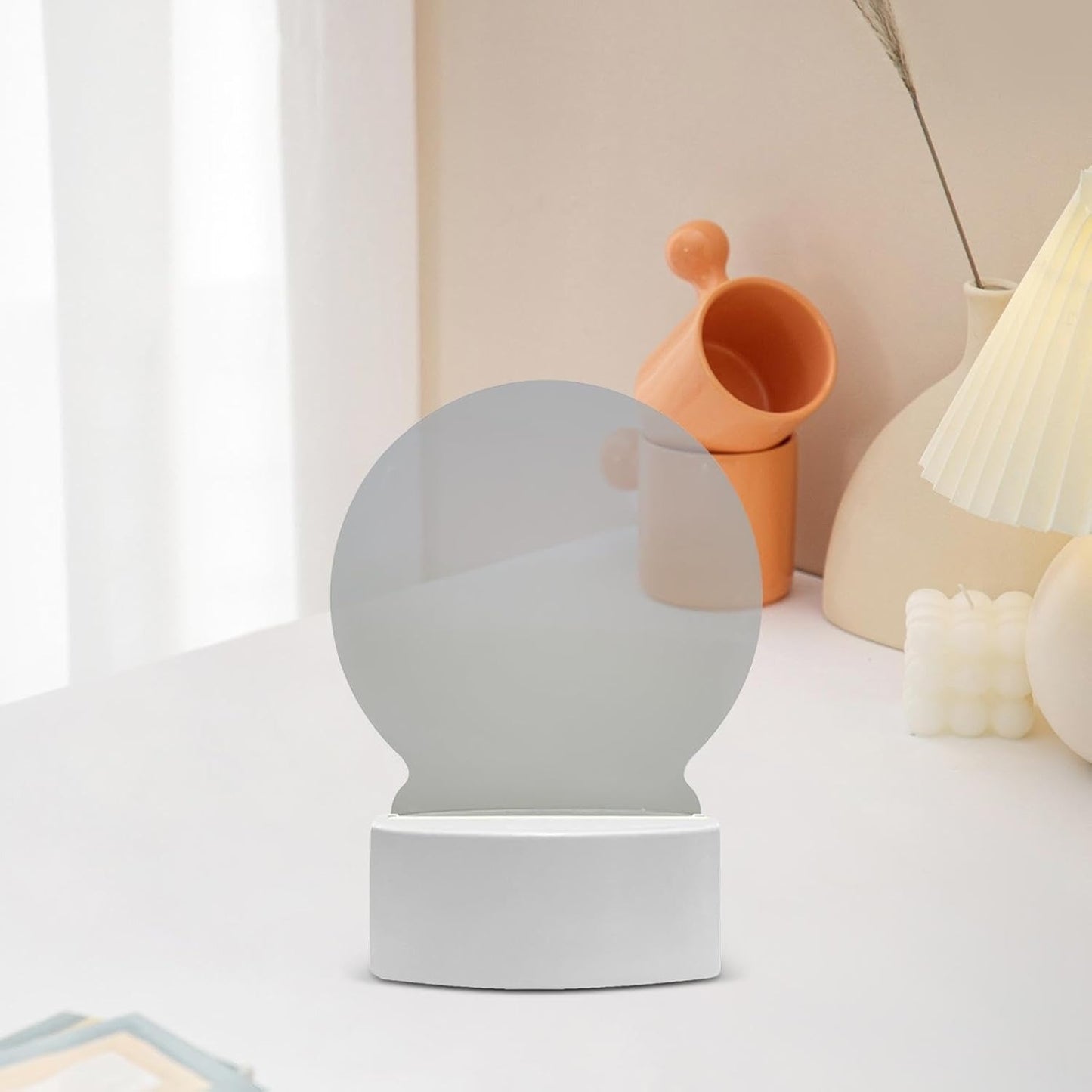 LED Message Board Lamp – USB Acrylic Note Light with Erasable Pen
