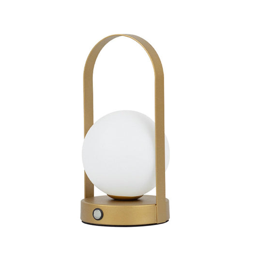 Aurora Lantern™ Modern Rechargeable Table Lamp | 3 Mood Modes | Touch Control | IP54 Water-Resistant | USB-C Portable Design